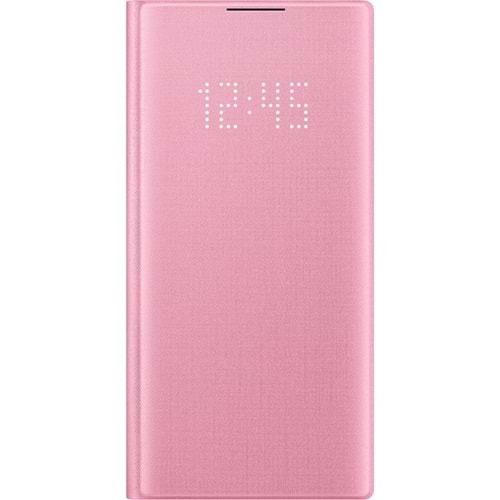 Samsung Galaxy Note 10 LED View Cover Akıllı Kılıf, Pembe EF-NN970PPEGTR