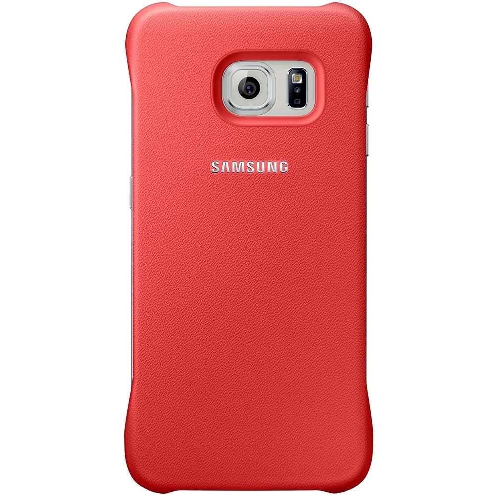 Samsung Galaxy S6 Edge Protective Cover Orjinal Kılıf, Kırmızı