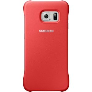 Samsung Galaxy S6 Edge Protective Cover Orjinal Kılıf, Kırmızı