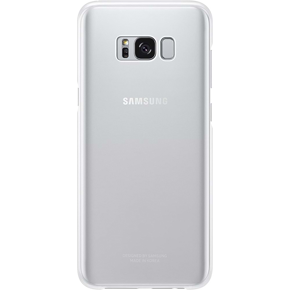 Samsung Galaxy S8+ Plus Clear Cover Şeffaf Kılıf, Şeffaf (Samsung Türkiye Garantli)