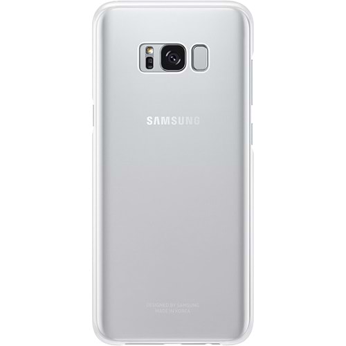 Samsung Galaxy S8+ Plus Clear Cover Şeffaf Kılıf, Şeffaf (Samsung Türkiye Garantli)