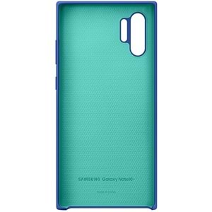 Samsung Galaxy Note 10+ Plus (N975) Silikon Cover Kılıf, Mavi EF-PN975TLEGWW