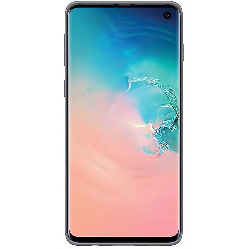 Samsung Galaxy S10 Protective Standlı Koruyucu Kılıf, Gümüş EF-RG973CSEGWW