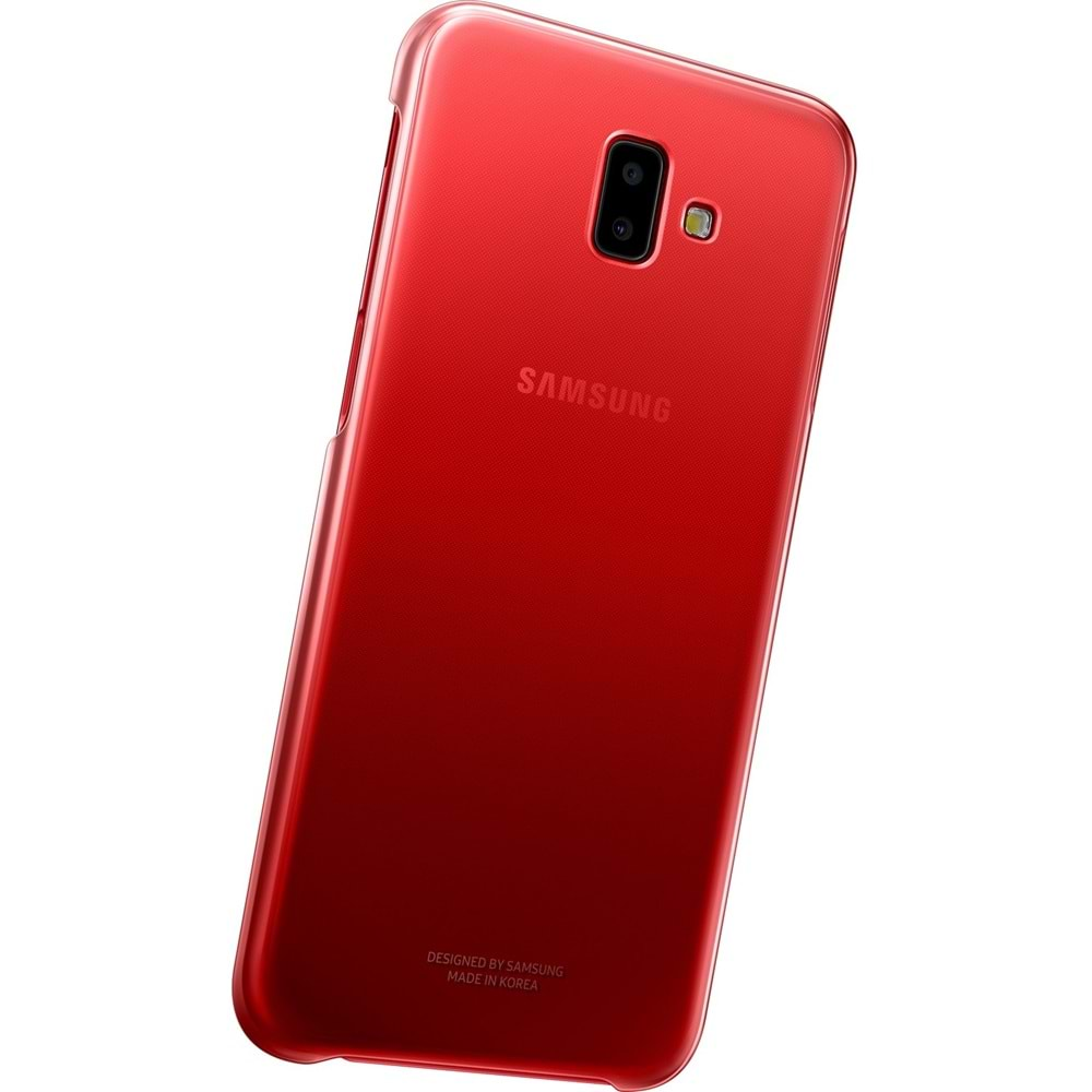 Samsung Galaxy J6+ Plus Koruyucu Kılıf, Kırmızı, EF-AJ610CREGWW