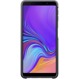 Samsung Galaxy A7 2018 Gradation Cover, Siyah EF-AA750CBEGWW