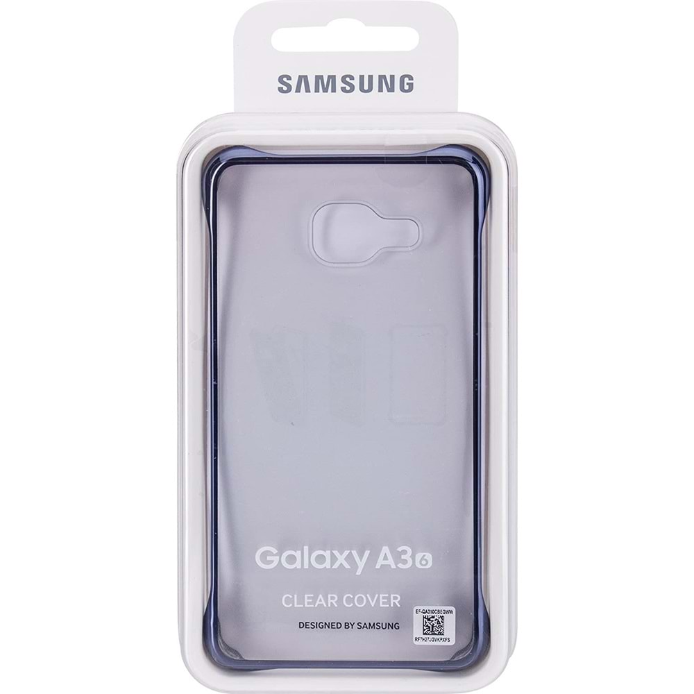 Samsung Galaxy A3 2016 Clear Cover Kılıf, Mavi EF-QA310CBEGWW