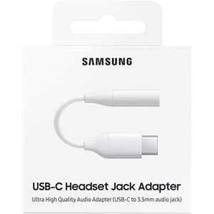 Samsung EE UC10 TypeC Kulaklık Adaptörü 3.5mm EE-UC10JUWEGWW (Samsung Türkiye Garantili)