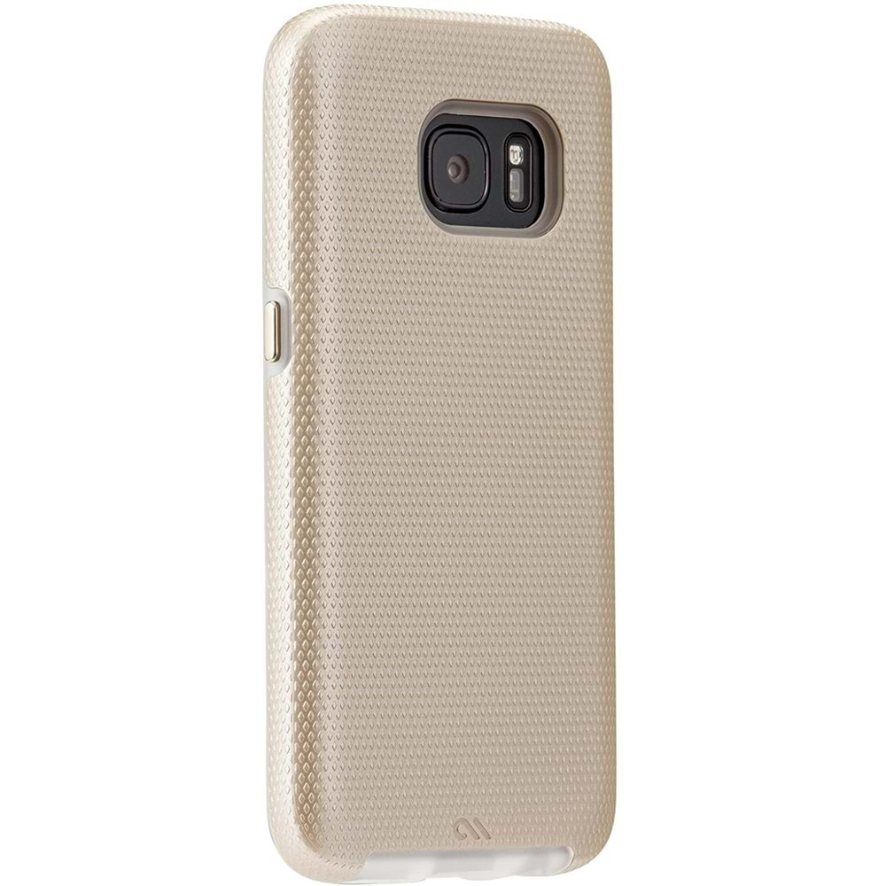 Case Mate Tough Serisi Samsung Galaxy S7 Koruyucu Kılıf, Gold