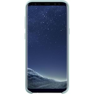 Samsung Galaxy S8+ Plus Silikon Cover Kılıf, Mavi EF-PG955TLEGWW