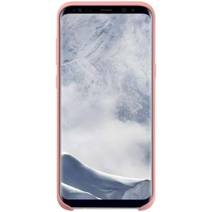 Samsung Galaxy S8+ Plus Silikon Cover Kılıf, Pembe EF-PG955TPEGWW