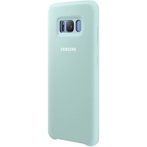 Samsung Galaxy S8 Silicone Cover Silikon Kılıf, Mavi EF-PG950TLEGWW