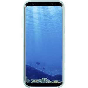 Samsung Galaxy S8 Silicone Cover Silikon Kılıf, Mavi EF-PG950TLEGWW