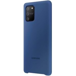 Samsung Galaxy S10 Lite Silikon Cover Kılıf, Mavi EF-PG770TLEGWW