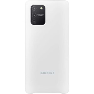 Samsung Galaxy S10 Lite Silikon Cover Kılıf, Beyaz EF-PG770TWEGWW