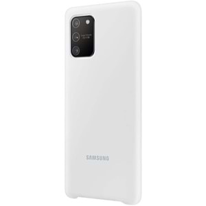 Samsung Galaxy S10 Lite Silikon Cover Kılıf, Beyaz EF-PG770TWEGWW