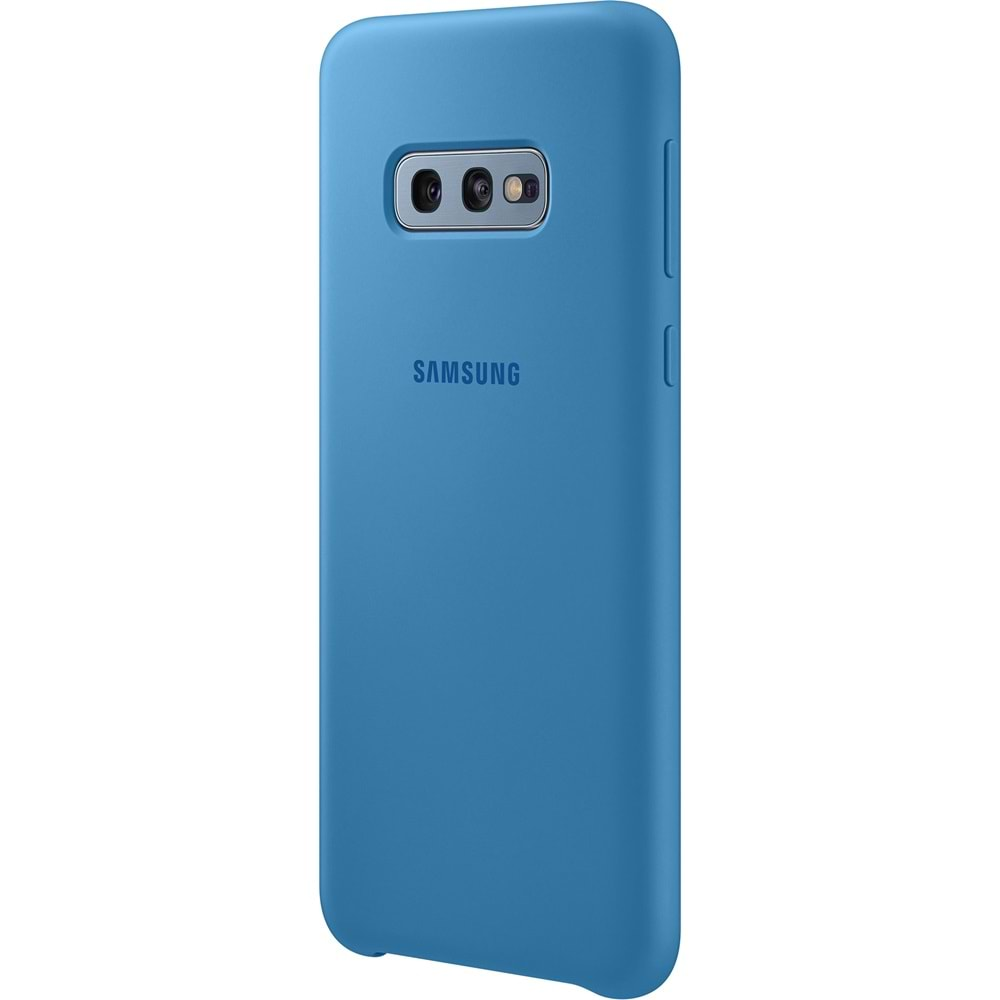 Samsung Galaxy S10e Silicon Cover Silikon Kılıf EF-PG970T, Mavi