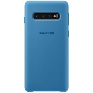 Samsung Galaxy S10 Silikon Cover Kılıf, Mavi EF-PG973TLEGWW