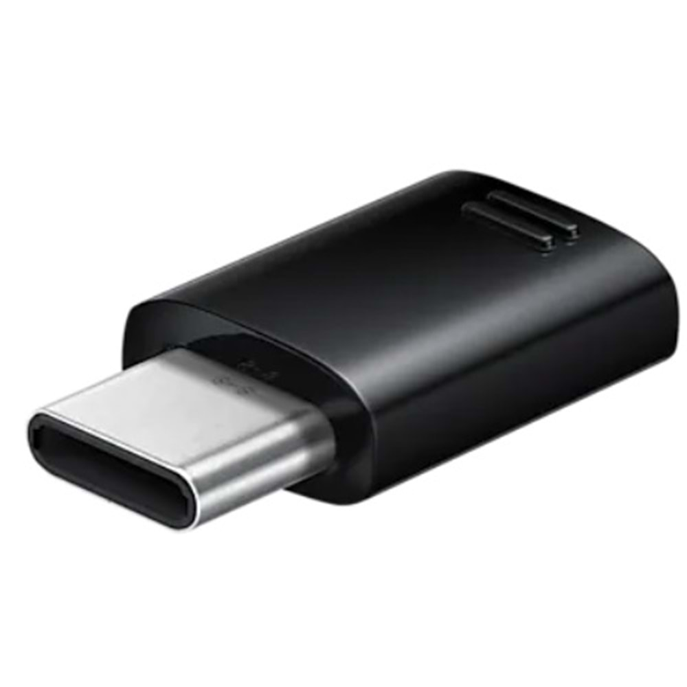 Samsung EE-GN930K Type-C to Micro USB Adapter 3lü, Siyah (Samsung Türkiye Garantili)