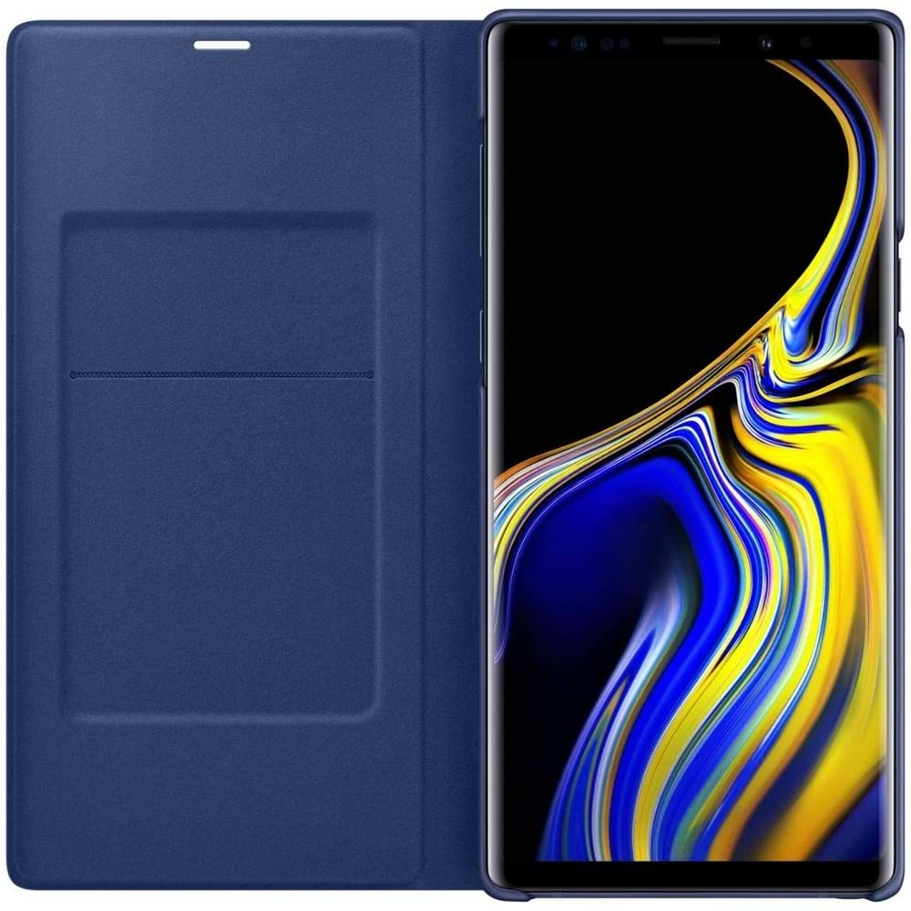 Samsung Galaxy Note9 LED View Cover Akıllı Kılıf, Mavi EF-NN960PLEGWW