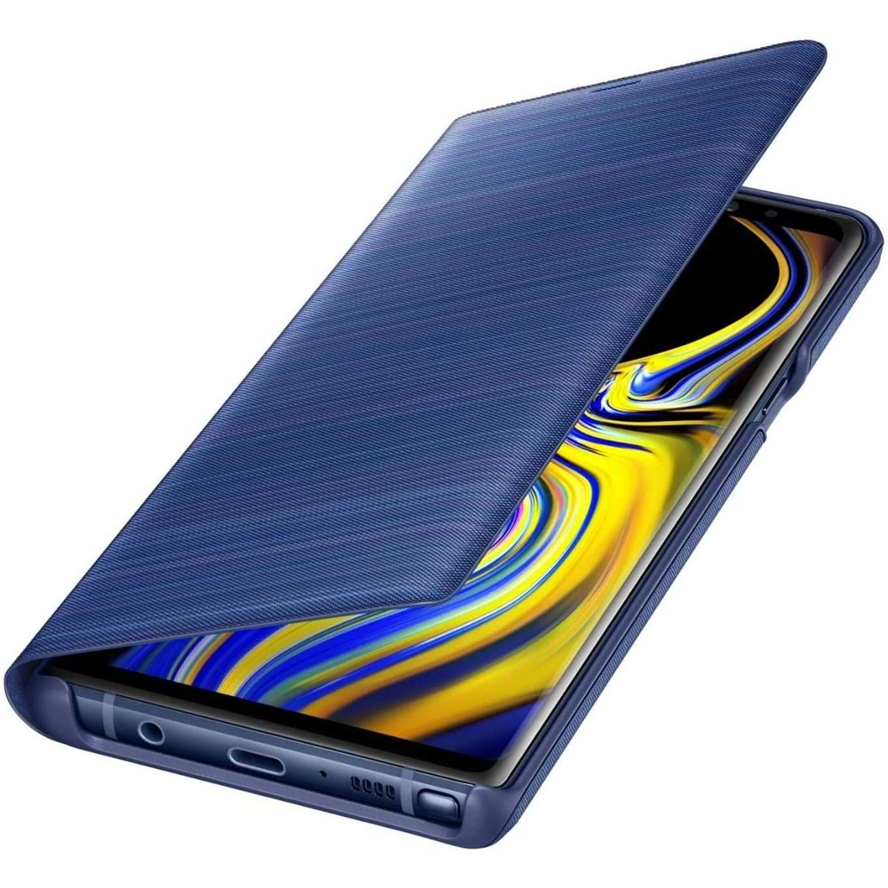 Samsung Galaxy Note9 LED View Cover Akıllı Kılıf, Mavi EF-NN960PLEGWW