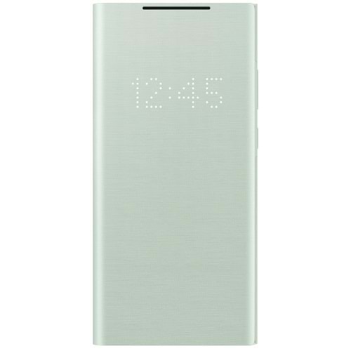 Samsung Galaxy Note 20 LED View Kapaklı Kılıf, Yeşil EF-NN980PMEGTR
