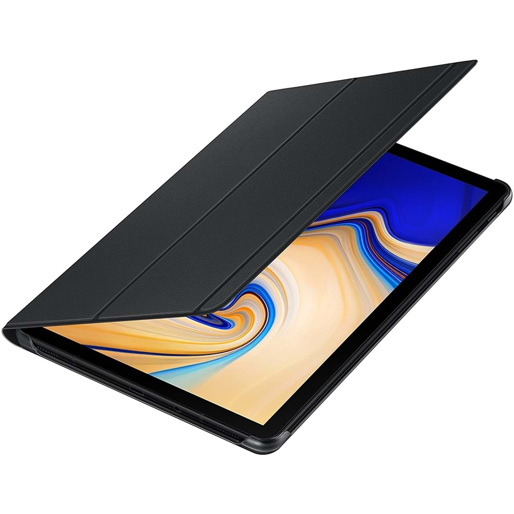 Samsung Tab A (T590) 10.5 için Book Cover Kapaklı Kılıf, Siyah EF-BT590PBEGWW