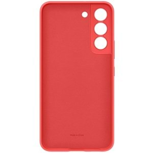 Samsung Galaxy S22 Silikon Kılıf, Kırmızı Silicone Cover EF-PS901