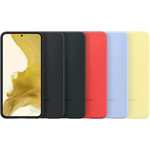 Samsung Galaxy S22 Silikon Kılıf, Kırmızı Silicone Cover EF-PS901