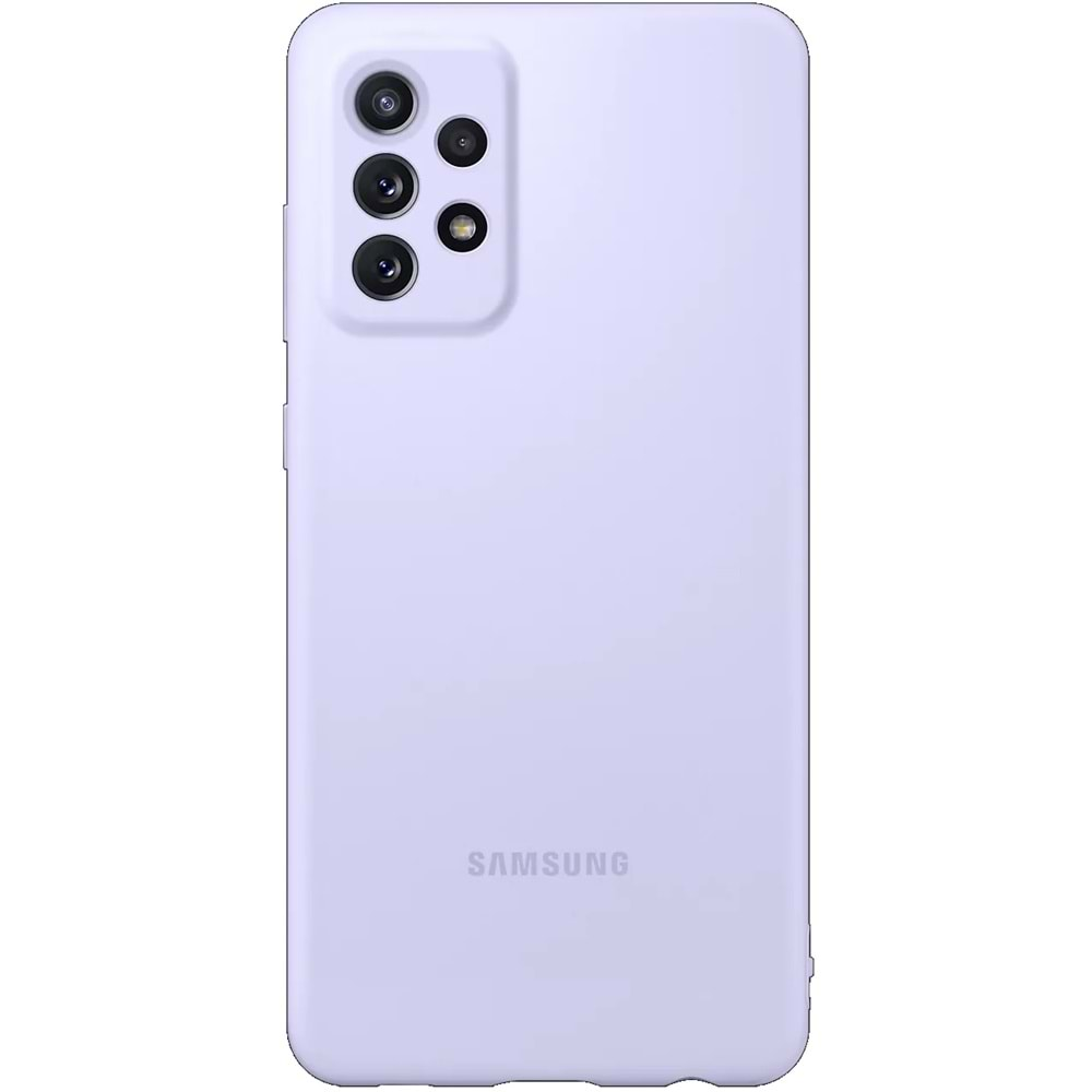 Samsung Galaxy A72 Slim Silikon Kılıf, Mor EF-PA725T Silicone Cover