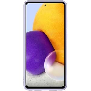 Samsung Galaxy A72 Slim Silikon Kılıf, Mor EF-PA725T Silicone Cover