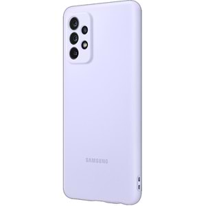 Samsung Galaxy A72 Slim Silikon Kılıf, Mor EF-PA725T Silicone Cover