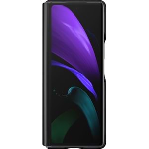 Samsung Galaxy Z Fold2 Deri Kılıf Lether Cover EF-VF916L, Siyah