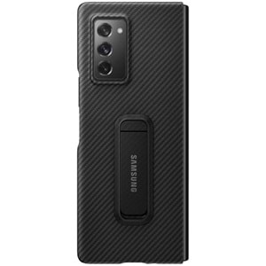 Samsung Galaxy Z Fold2 Aramid Ayaklı Kılıf Aramid Standing Cover EF-XF916S, Siyah