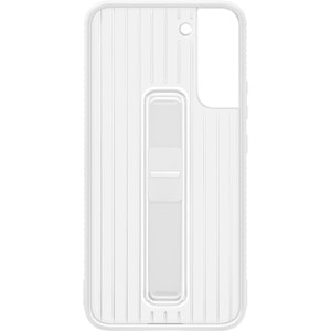 Samsung Galaxy S22 Plus Ayaklı Koruyucu Kılıf, Beyaz Protective Standing Cover