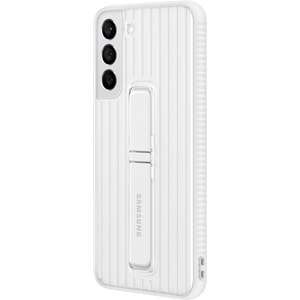 Samsung Galaxy S22 Plus Ayaklı Koruyucu Kılıf, Beyaz Protective Standing Cover