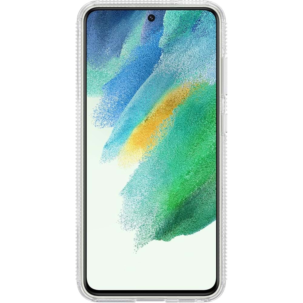 Samsung Galaxy S21 FE Standing Cover EF-JG990 Ayaklı Şeffaf Kılıf