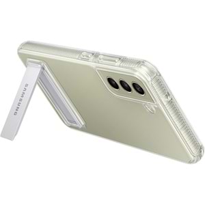Samsung Galaxy S21 FE Standing Cover EF-JG990 Ayaklı Şeffaf Kılıf