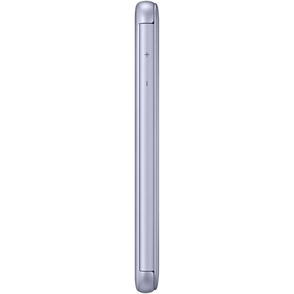 Samsung Galaxy J6 Flip Wallet Cover Kapaklı Cüzdan Kılıf, Mor EF-WJ600C