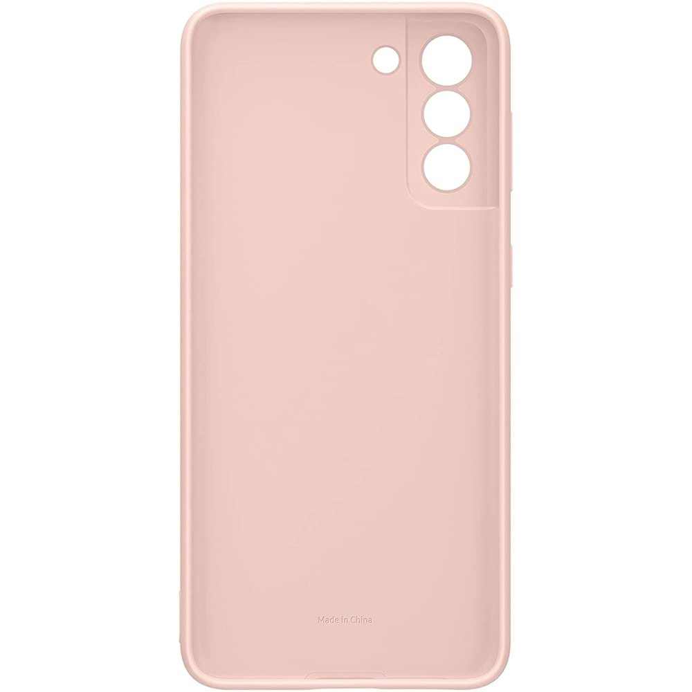 Samsung Galaxy S21 5G Silikon Cover Kılıf, Pembe EF-PG991TPEGWW