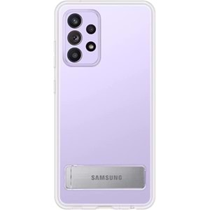 Samsung Galaxy A52 Clear Standing Cover Ayaklı Şeffaf Kılıf EF-JA525CTEGWW