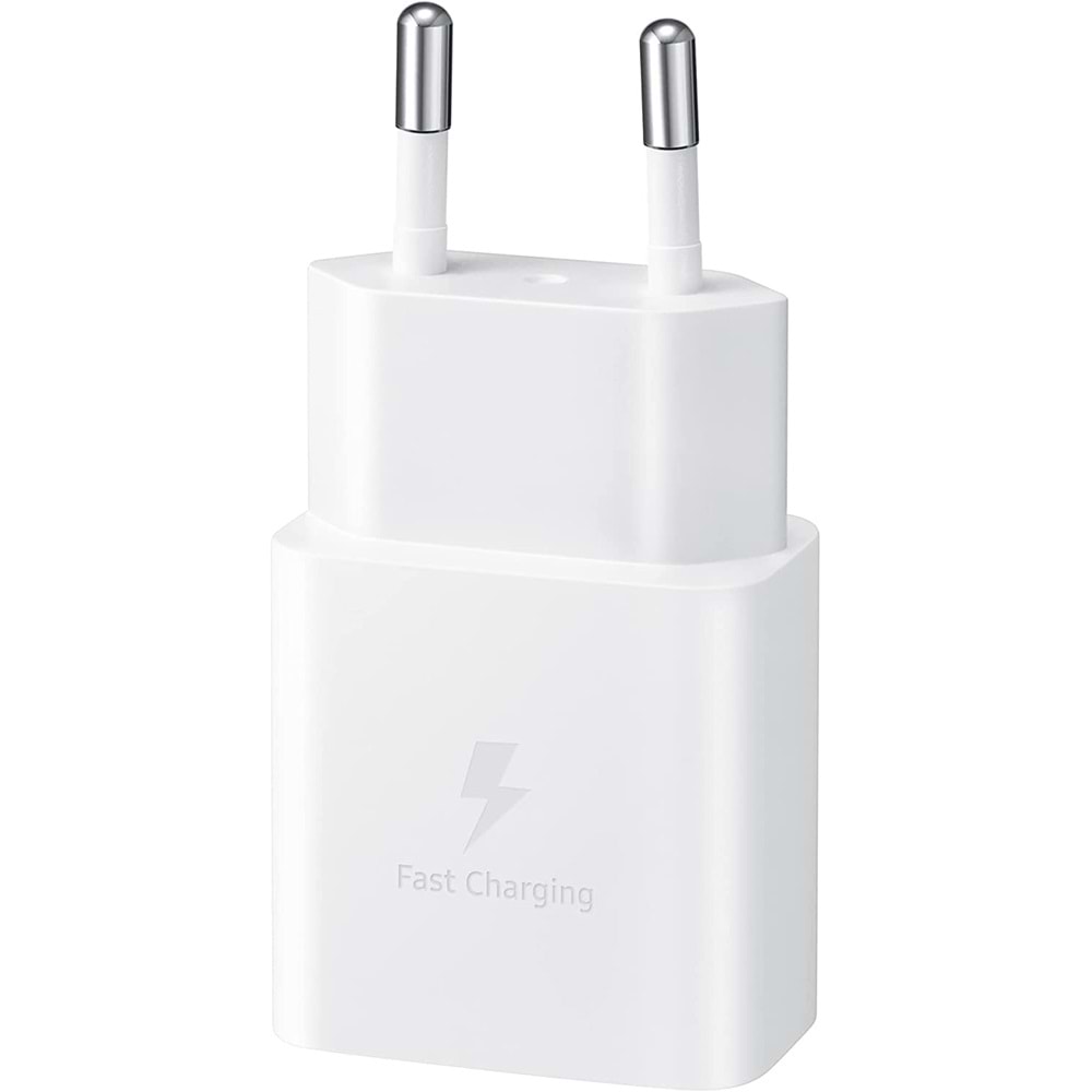 Samsung EP-T1510X 15 Watt Adaptif Type-C Hızlı Şarj Aleti Tip C (Kablolu), Beyaz