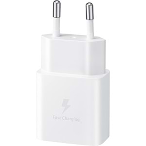 Samsung EP-T1510X 15 Watt Adaptif Type-C Hızlı Şarj Aleti Tip C (Kablolu), Beyaz
