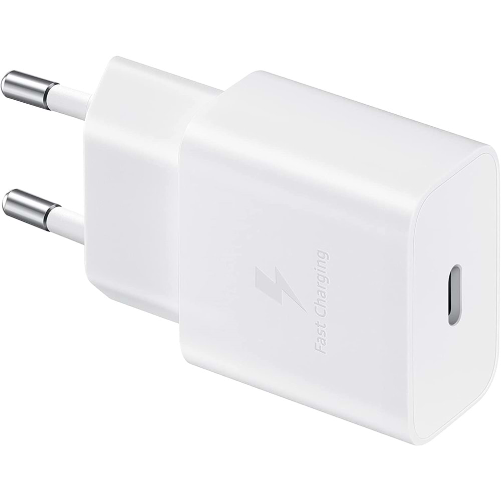 Samsung EP-T1510X 15 Watt Adaptif Type-C Hızlı Şarj Aleti Tip C (Kablolu), Beyaz