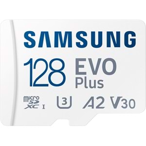 Samsung Evo Plus 128GB microSD Hafıza Kartı MB-MC128KA/TR (Samsung Türkiye Garantili)