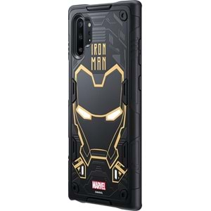 Samsung Galaxy Note 10+ Plus Kılıf Marvel Ironman Rugged Smart Cover