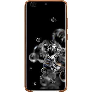Samsung Galaxy S20 Ultra için Deri Kılıf Lether Cover, Taba EF-VG988LAEGWW