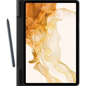 Samsung Galaxy Tab S7 | Tab S8 (11 inç) için Book Cover Kapaklı Kılıf, Siyah EF-BT630P