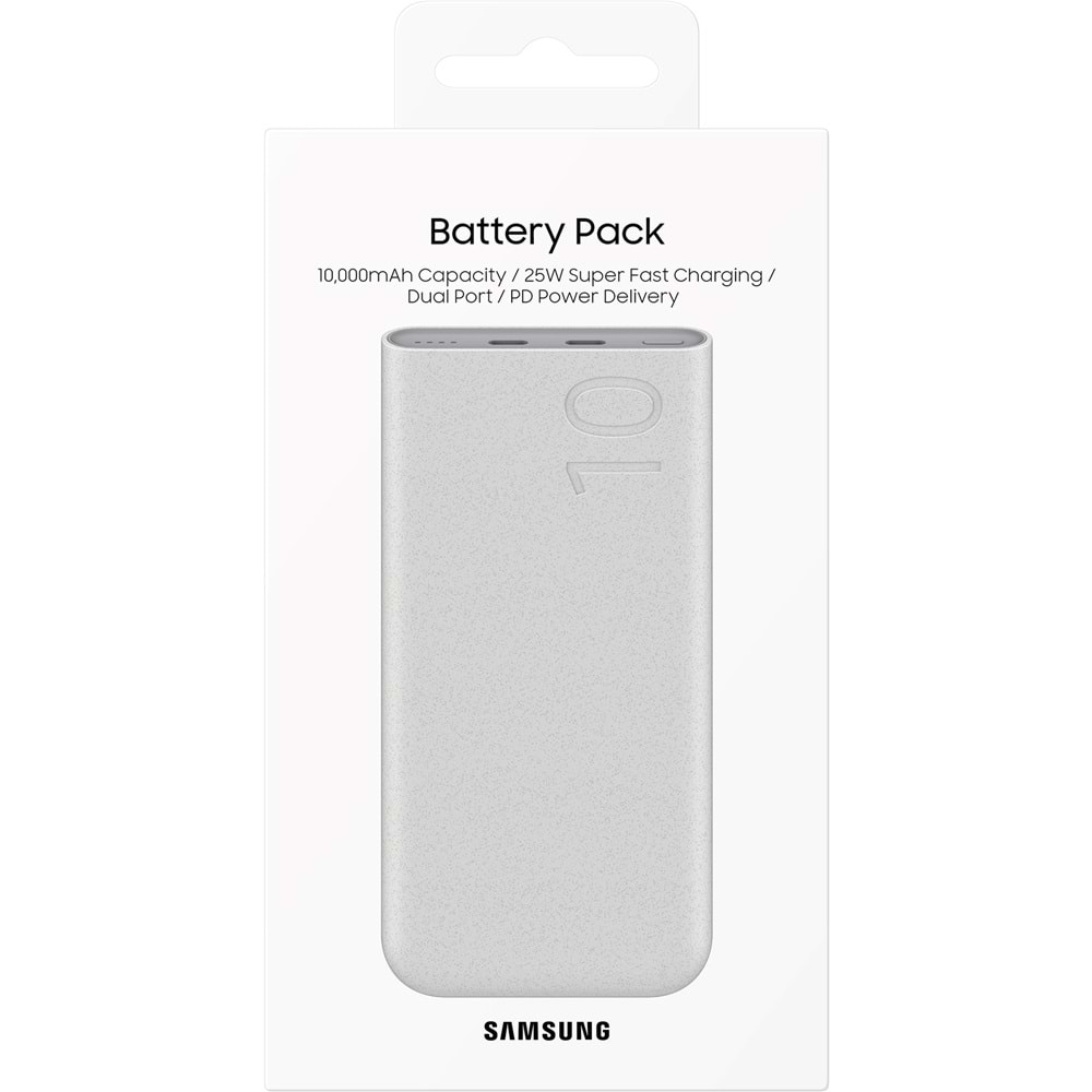 Samsung EB-P3400X 10.000 mAh 25W Süper Hızlı Powerbank Çift Type-C Çıkışlı