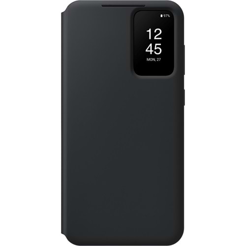 Samsung Galaxy S23+ Plus Akıllı Ekranlı Kılıf Smart View Wallet Case, Siyah EF-ZS916C