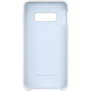 Samsung Galaxy S10e Silicon Cover Silikon Kılıf EF-PG970T, Beyaz